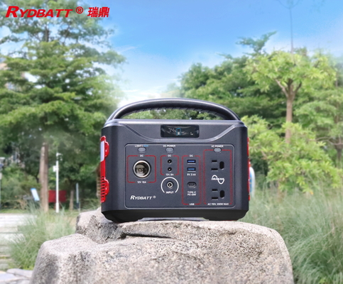 リチウムイオンポータブル発電所 220V/100V 500W QC3.0 18W デュアルポート